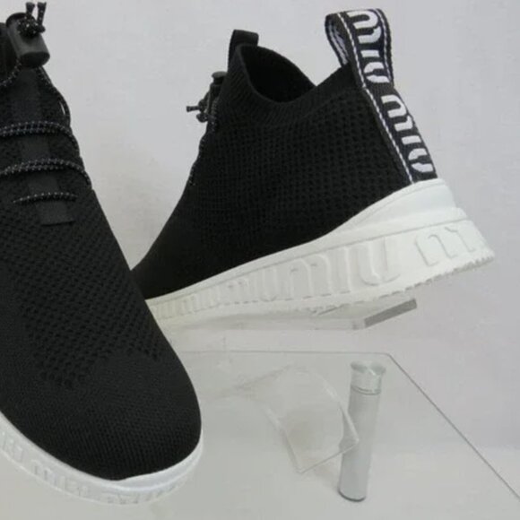 Miu Miu Shoes - MIU MIU Mesh slip-on Sneakers